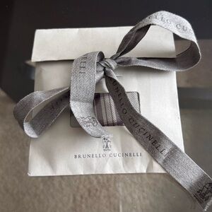 Brunello Cucinelli men’s pocket square. New!